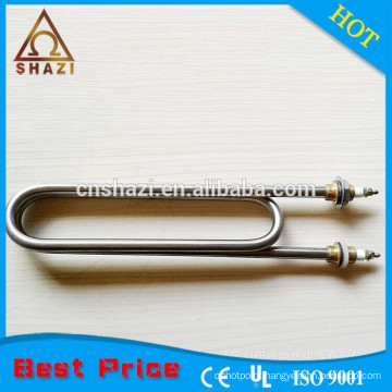 U type heating element for towel machine